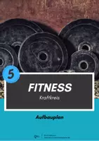 Vorschau - Arbeitsblätter - Fitness ⎮ Aufbauplan Kraftkreis für Kl. 5 - Deckblatt