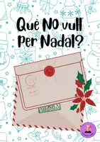 Vista previa - Hojas de trabajo - Què no vull per Nadal - Portada