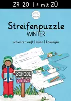 Vorschau - Arbeitsblätter - Rechenpuzzle Streifen | Winter | ZR 20 | Addition und Subtraktion mit ZÜ - Deckblatt
