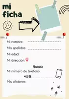 Vorschau - Arbeitsblätter - mi ficha - Deckblatt