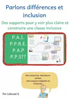 Aperçu - Outils du professeur - Les plans d'aides aux élèves en France. PAP? PPS?PAI - Page de couverture