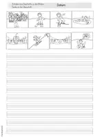 Vorschau - Arbeitsblätter - Bildergeschichten Winter | Deutsch Grundschule Klasse 2-4 - Seite 2