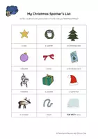 Vorschau - Arbeitsblätter - Brown Owl's Christmas - Spotter's List - Seite 2
