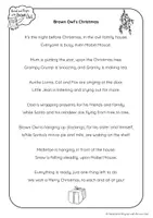 Vorschau - Stundenentwürfe - Brown Owl's Christmas - A Poem & Story Walk - Seite 2