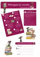 Vorschau - Arbeitsblätter - Wahlaufgaben für Leseratten - Literaturprojekt - Deckblatt