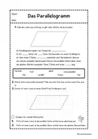 Vorschau - Stundenentwürfe - Materialpaket Geometrie Flächen, Körper und besondere Vierecke - Seite 2