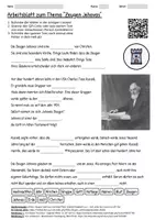Vorschau - Arbeitsblätter - Lernposter + Arbeitsblatt "Zeugen Jehovas" + Onlineübung & MP3 + Mindmap + Infografiken - Seite 1