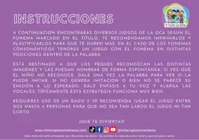 Vista previa - Juegos / Gamificación - Juego de la oca SÍLABAS COMPLEJAS /L/ - página 2