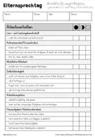 Vorschau - Anderer Materialtyp - FREEBIE: Beobachtungsbogen zum Arbeits- und Sozialverhalten (Elternsprechtag/Lernentwicklungsgespräch) - Seite 3