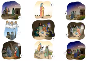 Vorschau - Arbeitsblätter - Lesespurgeschichte Weihnachten - Seite 2