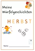 Vorschau - Arbeitsblätter - Herbst Würfelgeschichte - Seite 1