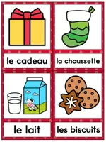 Aperçu - Affichage - Noël - 32 mots étiquettes - des tâches d'écriture - Page 3