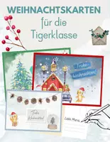 Vorschau - Arbeitsblätter - Weihnachtskarten für die Tigerklasse - Deckblatt