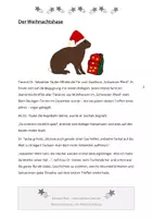 Vorschau - Mal- und Bastelvorlagen - Der Weihnachtshase - lustige Kurzgeschichte - Seite 1