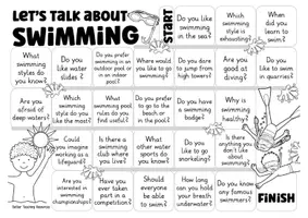 Vista previa - Unidades / Secuencias / Situaciones de Aprendizaje - juego inglés: Let's talk about swimming English sports - página 2