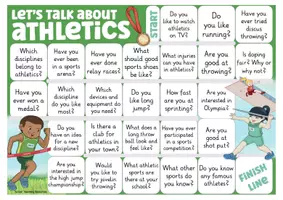 Aperçu - Jeux - jeu anglais: Let's talk about sports + hobbies English game athletics - Page 1