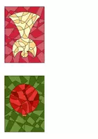Vorschau - Arbeitsblätter - (Post-) Karte Winter Weihnachten zum Ausdrucken - Seite 3