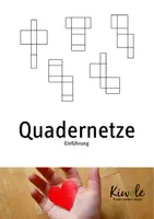 Vorschau - Arbeitsblätter - Einführung Quadernetze – inklusive Bastelvorlage Quader - Deckblatt
