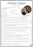 Vorschau - Mal- und Bastelvorlagen - Bastelanleitung Engelchen - Deckblatt