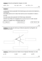 Vorschau - Arbeitsblätter - Klassenarbeit Winkel und Rationale Zahlen - Seite 1