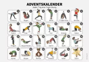 Vorschau - Arbeitsblätter - Yoga: Adventskalender für Kinder - Seite 3