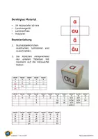 Vorschau - Fördermaterial/Inklusion - Silbenlesen mit Buchstabenwürfeln - Seite 3