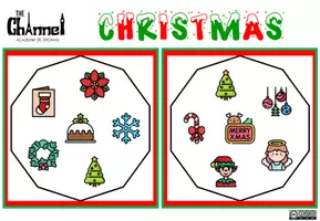 Vista previa - Juegos / Gamificación - CHRISTMAS - SPOT THE MATCHING PICTURE - página 3