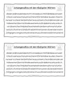Vorschau - Anderer Materialtyp - Blitzlesewörter – Liste und Legekarten - Seite 3