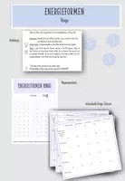 Vorschau - Arbeitsblätter - Materialpaket: Energie - Deckblatt