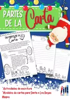 Vista previa - Hojas de trabajo - Actividad Navideña: Las Partes de la Carta - Portada