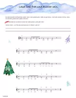 Vorschau - Arbeitsblätter - Lasst uns froh und munter sein - Singen / Spielen - Seite 1