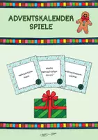Vorschau - Spiele - Adventskalenderkarten: Spiele (1. bis 4. Klasse) - Deckblatt