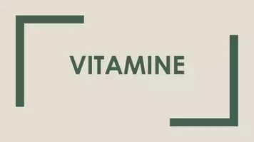 Vorschau - Präsentationen/Tafelbilder - Vitamine (Präsentation und H5P) - Deckblatt