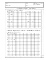 Vorschau - Test - Lernzielkontrollen Mathematik 3. Klasse - Seite 1