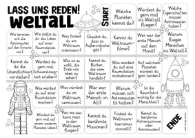 Vorschau - Stationenlernen - Weltall im Sachunterricht Lass uns reden! Spiel - Seite 2