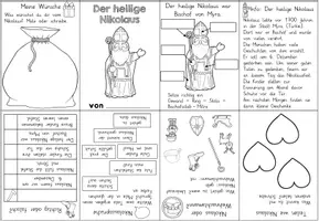 Vorschau - Arbeitsblätter - Minibuch - Nikolaus - Seite 2
