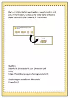 Vorschau - Aufgabenkarten - Würfelgebäude: Nach Seitenansichten bauen - Seite 1