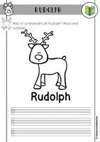Vorschau - Arbeitsblätter - Rr wie Rudolph - Buchstabeneinführung mit Geschichte von "Rudolph dem Rentier" - Seite 2
