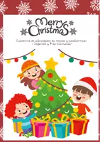 Vista previa - Hojas de trabajo - Cuaderno actividades y pasatiempos navideños - Portada