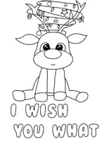 Vorschau - Mal- und Bastelvorlagen - 19 Witzige Weihnachtskarten / Weihnachtsbilder zum Ausmalen - Seite 3