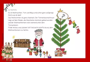 Vorschau - Aufgabenkarten - Escape Game Weihnachtsmann in Not für Klassen 2-4 - Seite 3