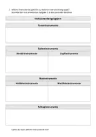 Vorschau - Arbeitsblätter - Musikinstrumente und Instrumentengruppen - Seite 1