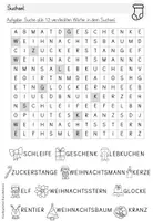 Vorschau - Arbeitsblätter - Adventstürchen 3: Suchsel (1.-4. Klasse) - Seite 3
