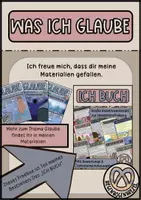 Vorschau - Arbeitsblätter - Was ich glaube - Freebie - Seite 2