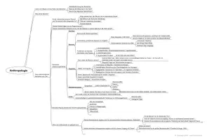 Vorschau - Poster - Anthropologie (Mindmap, Philosophie) - Deckblatt
