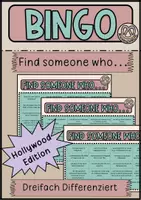 Vorschau - Stundenentwürfe - Englisch-Sparpaket Lehrprobe Klasse 8 + BINGO passend zur Lehrprobe + Gesprächsanlässe - Seite 1
