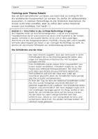 Vorschau - Arbeitsblätter - Stationenlernen für die Klassenarbeit Fabeln inkl. Lösungen - Deckblatt