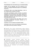 Vorschau - Unterrichtsreihen - Einführung Erörterung - Deckblatt