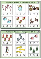 Vorschau - Fördermaterial/Inklusion - Mathe im Advent - Kartei Mengen im ZR 5 - Seite 3