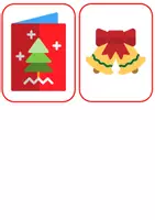 Aperçu - Fiches - christmas flashcards et vocabulary trace écrite - Page 3